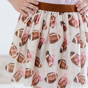 Sweet Wink Football Cutie Tutu skirt 8-10 years NWOT